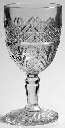Horsemint Clear by Indiana Glass