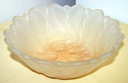 Wild Rose Pink Frosted by Indiana Glass