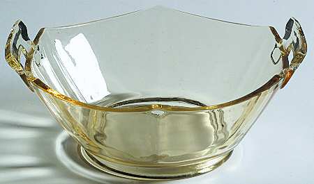 Molly Yellow 6" Handled Bowl