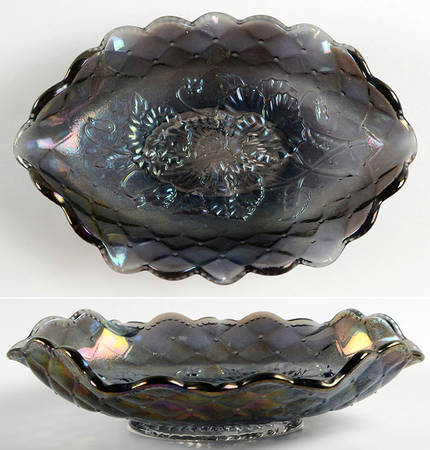 Pansy Smoke by Imperial Glass-Ohio
