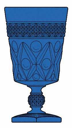 Cape Cod Blue (Ultra) by Imperial Glass-Ohio