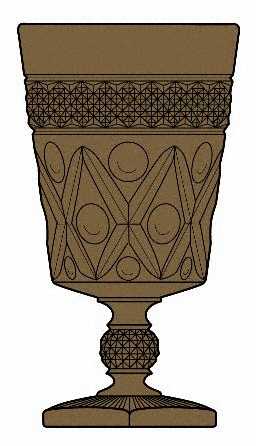 Cape Cod Brown by Imperial Glass-Ohio