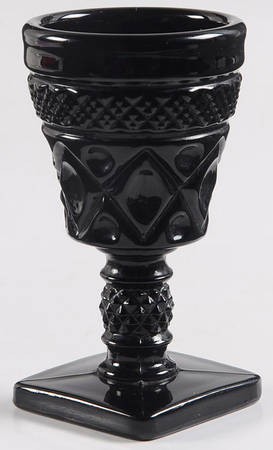 Cape Cod Black Cordial Glass