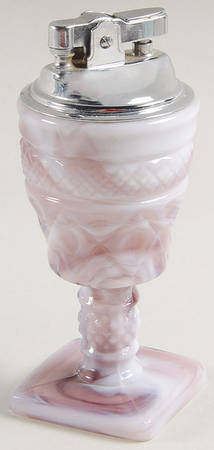 Cape Cod Purple Slag 2 Piece Cigarette Lighter