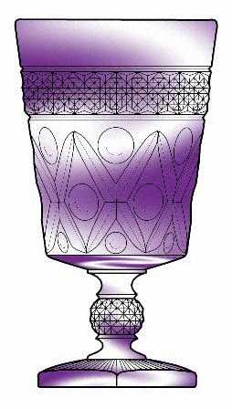Cape Cod Purple Slag by Imperial Glass-Ohio
