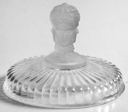 Three Faces Lid for Cracker Jar