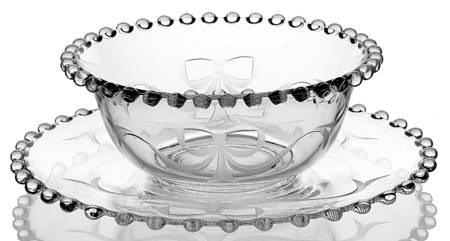 Ribbon Bow (Stem #3400) Mayo Bowl & Underplate