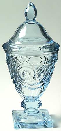 Ipswich Moonlight Blue by Imperial Glass-Ohio