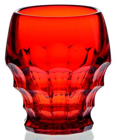 Caliente Ruby Whiskey Glass