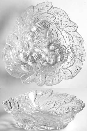 Loganberry Clear by Indiana Glass