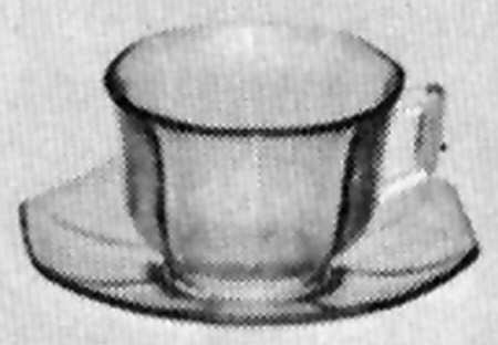 Molly Amethyst Cup & Saucer Set