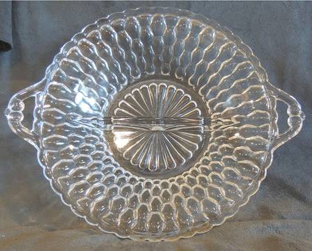Honeycomb Clear 7" Round 2 Part Relish