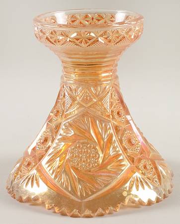 Whirling Star Marigold Punch Bowl Stand