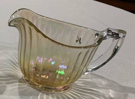 Smooth Rays Iridescent Creamer
