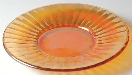 Smooth Rays Iridescent Bread & Butter Plate