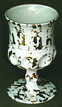 King's Crown Gold Streak by Indiana Glass