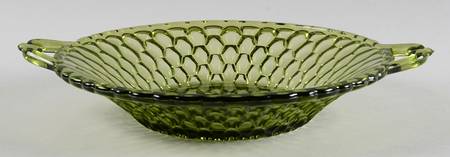 Honeycomb Green by Indiana Glass