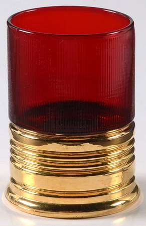 Big Shots Ruby Flat Juice Glass