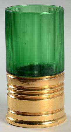 Big Shots Green 11 Oz Flat Tumbler