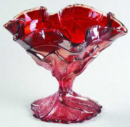 Everglade Sunset Ruby by Imperial Glass-Ohio