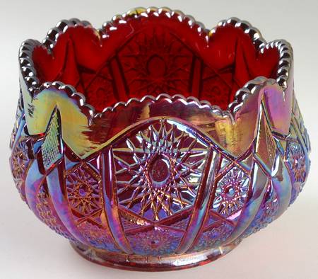 Daisy and Button Sunset Carnival by Imperial Glass-Ohio