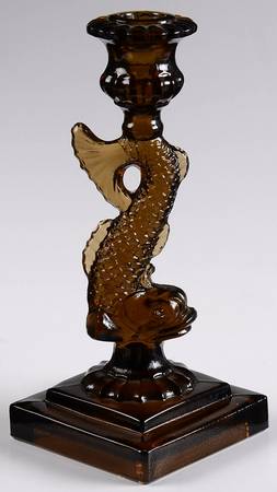 Animals & Figurines #90 9" Dolphin Candlestick
