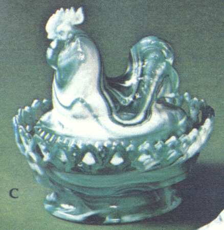 Animals & Figurines #158 Atterbury Rooster Box with Lid