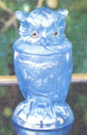 Animals & Figurines #800 Owl Jar & Lid