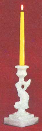 Animals & Figurines #90 9" Dolphin Candlestick