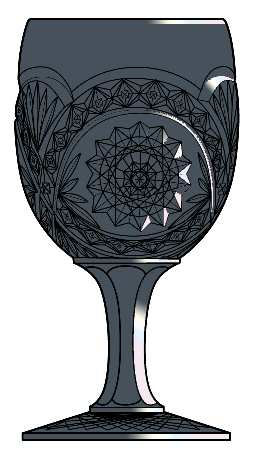 Hobstar Amethyst Carnival by Imperial Glass-Ohio