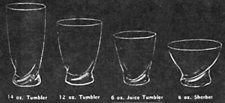 Twist Smoke Flat Juice Glass