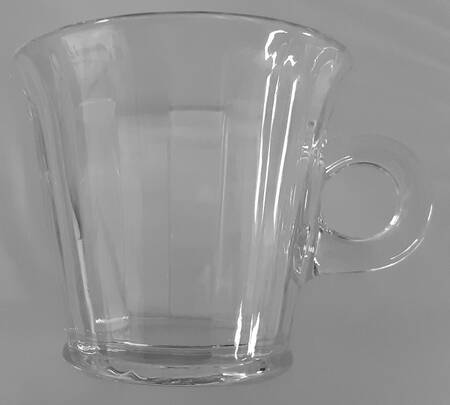 Pillar Flute Clear Cup Only