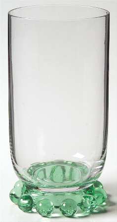 Candlewick Green Base (400-19) Flat Tumbler