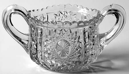 Oval Star Clear Child's Open Sugar