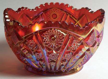 Heirloom Sunset Carnival 8" Round Bowl