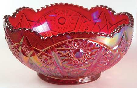 Heirloom Sunset Carnival 8" Cupped Bowl