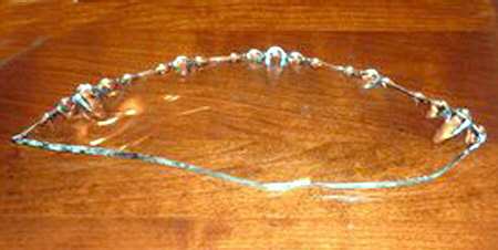 493 Clear 16" Torte Plate
