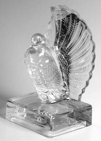 Indiana Animals & Figurines Pigeon Bookend
