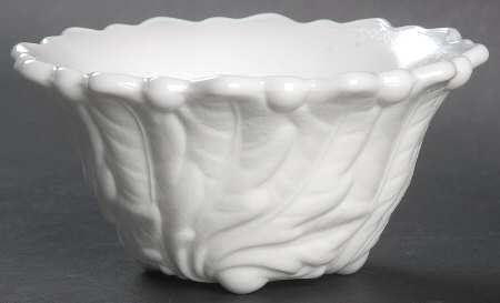 Wild Rose Milk Glass Single Light Candlestick