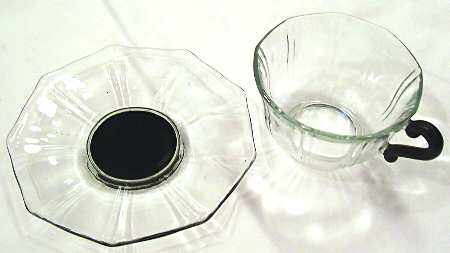 Artura Clear Black by Indiana Glass