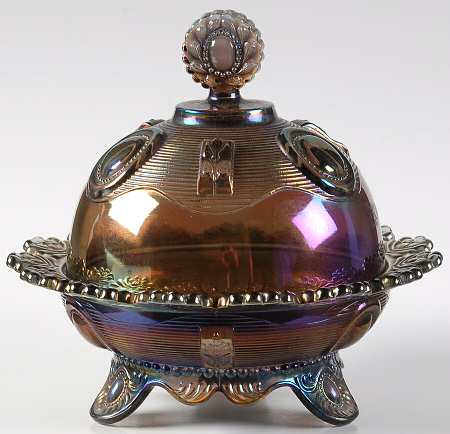 Dewey Smoke Carnival by Imperial Glass-Ohio