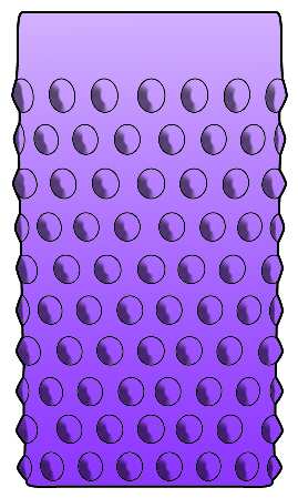 Pointed Hobnail Amethyst by Imperial Glass-Ohio