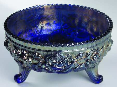 Lustre Rose Aurora Jewels, Carnival by Imperial Glass-Ohio