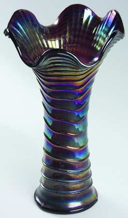 Ripple Amethyst (Carnival) by Imperial Glass-Ohio