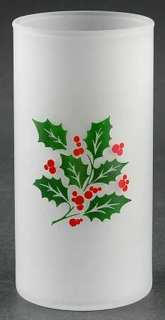 Holly and Frost by Indiana Glass