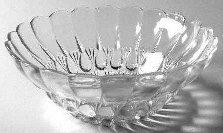 325 Clear 8" Round Bowl