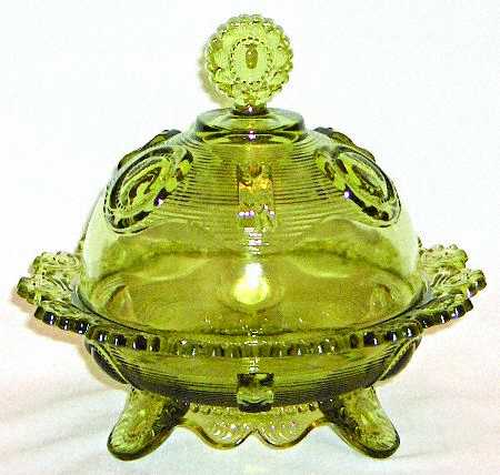 972 Green by Imperial Glass-Ohio