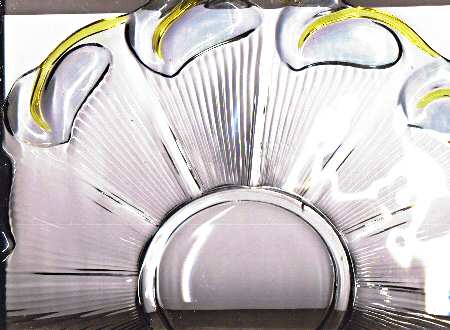 1009 Blue and Yellow Saucer Only