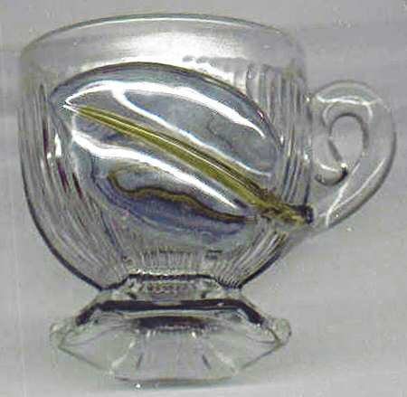 1009 Blue and Yellow Punch Cup