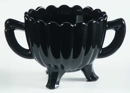 Pillar Flute Black by Imperial Glass-Ohio